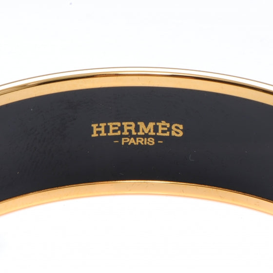 Enamel Printed Dies et Hore Wide Bracelet 65