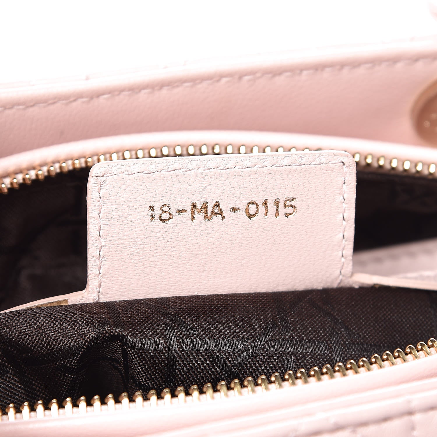Christian Dior Lambskin Cannage Medium Lady Dior Light Pink 6 of 8