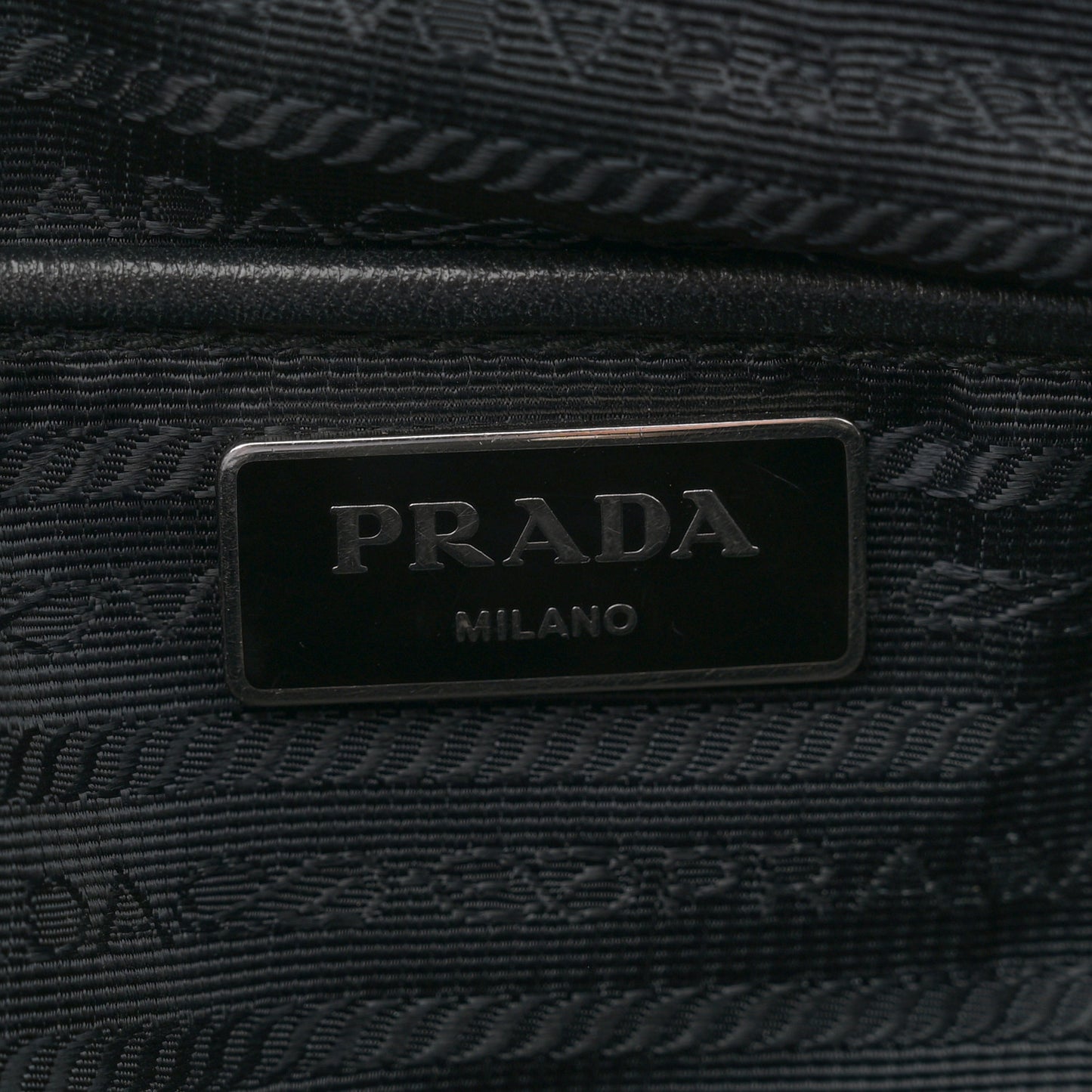 Nylon Vela Medium Backpack Black