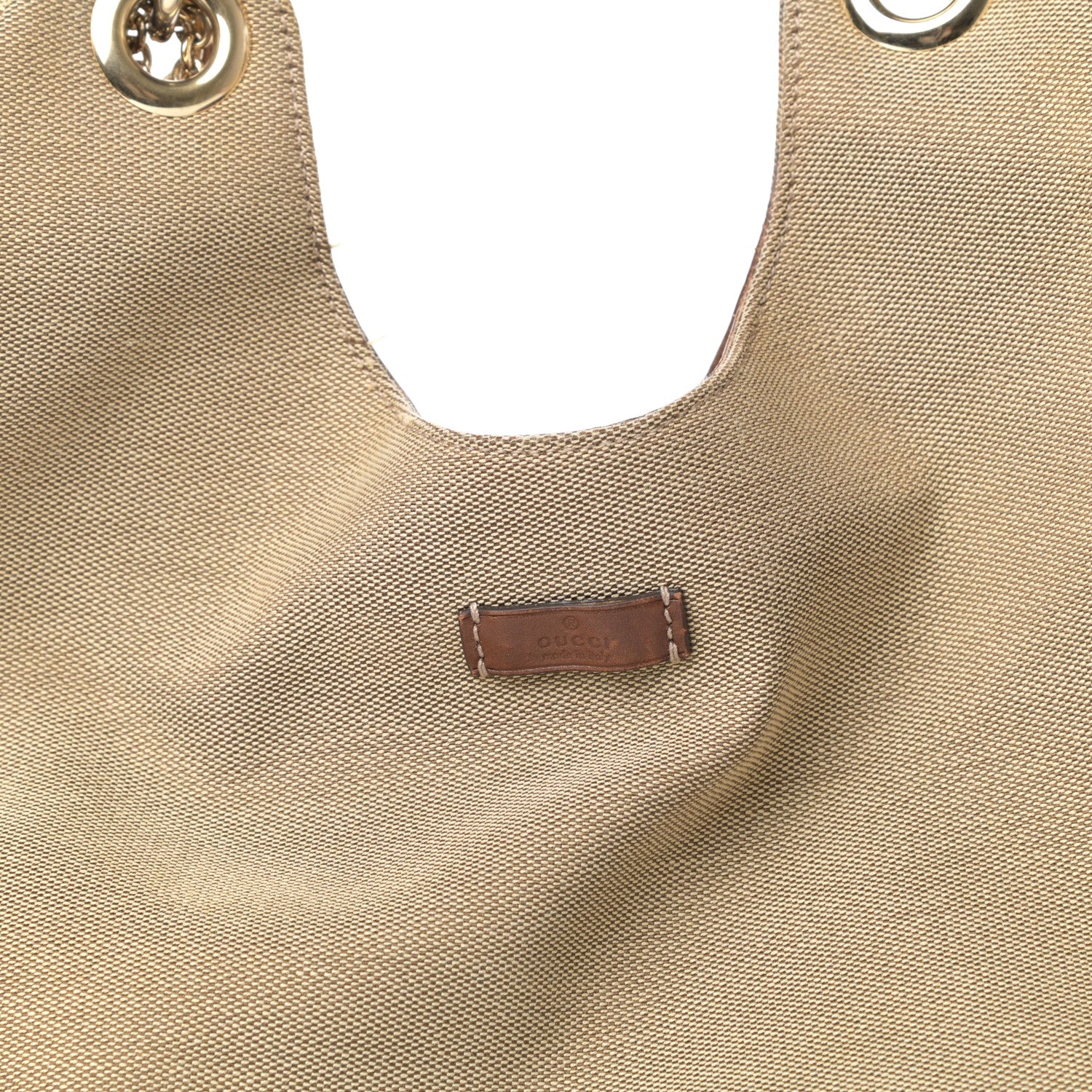Gucci Canvas Guccissima Hobo Brown 10 of 10