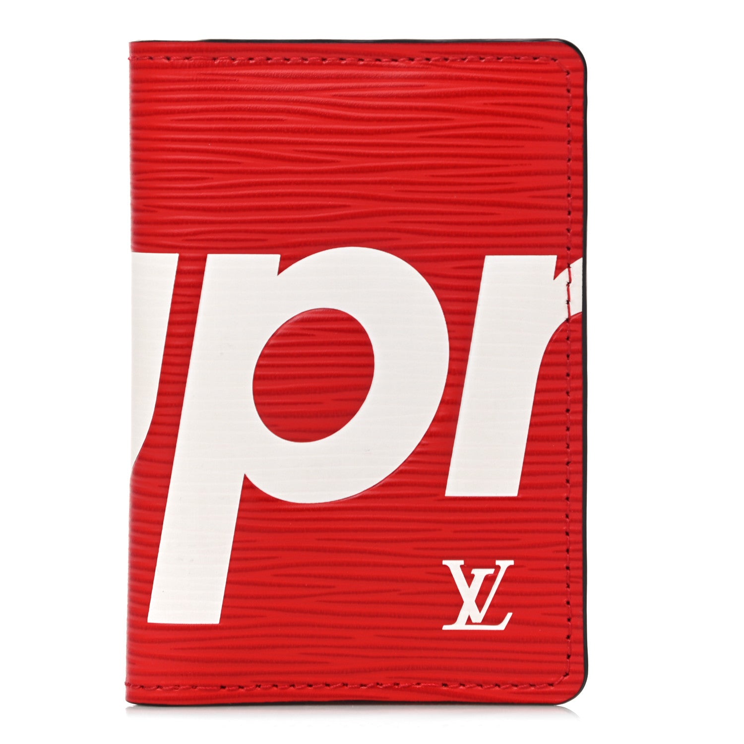 Louis Vuitton X SUPREME Epi Pocket Organizer Red 1 of 10
