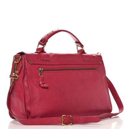 Proenza Schouler Lambskin Medium PS1 Satchel Raspberry 3 of 8