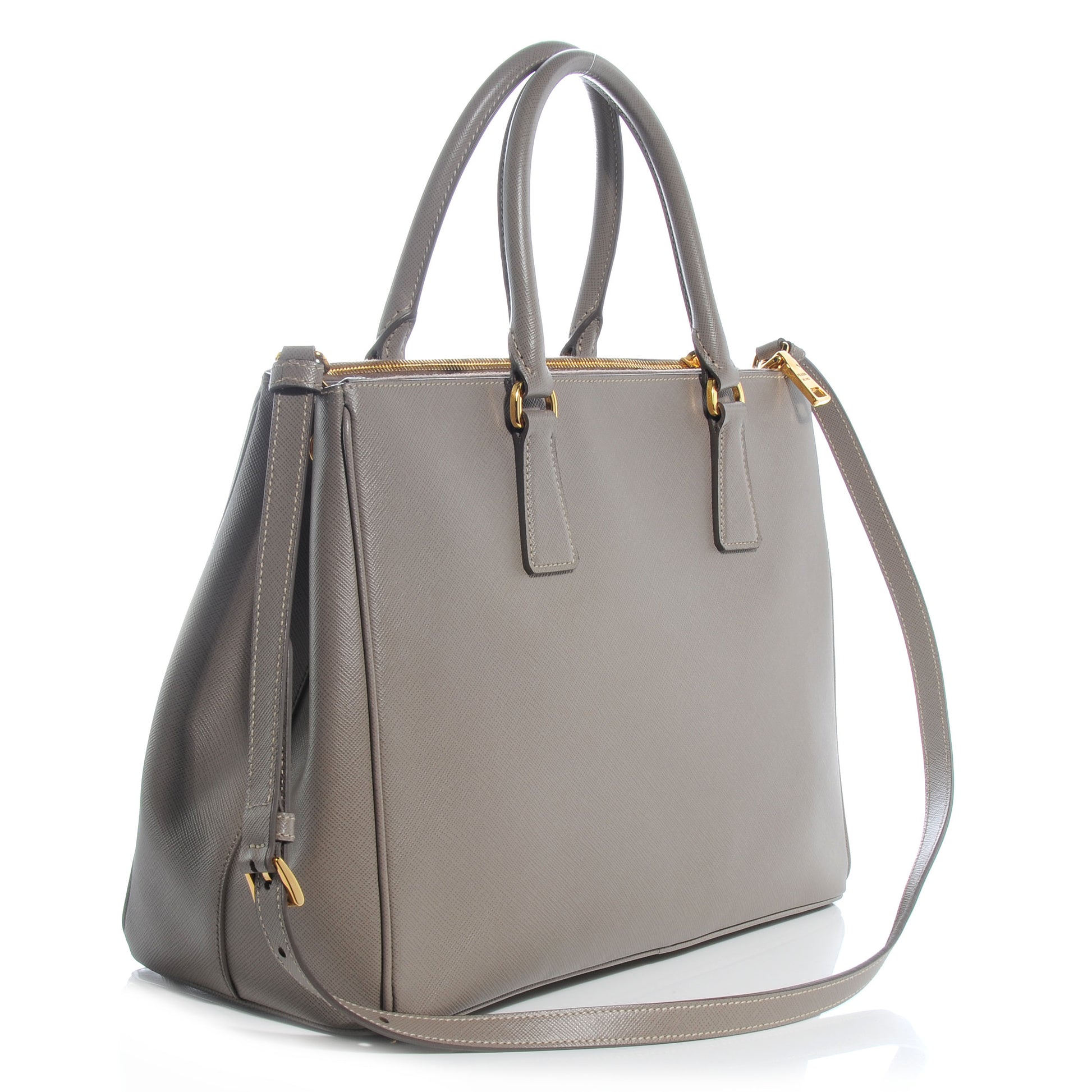 Prada Saffiano Lux Medium Tote Argilla 3 of 8