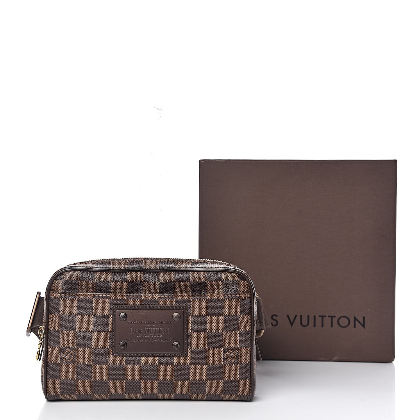 Damier Ebene Brooklyn Bum Bag
