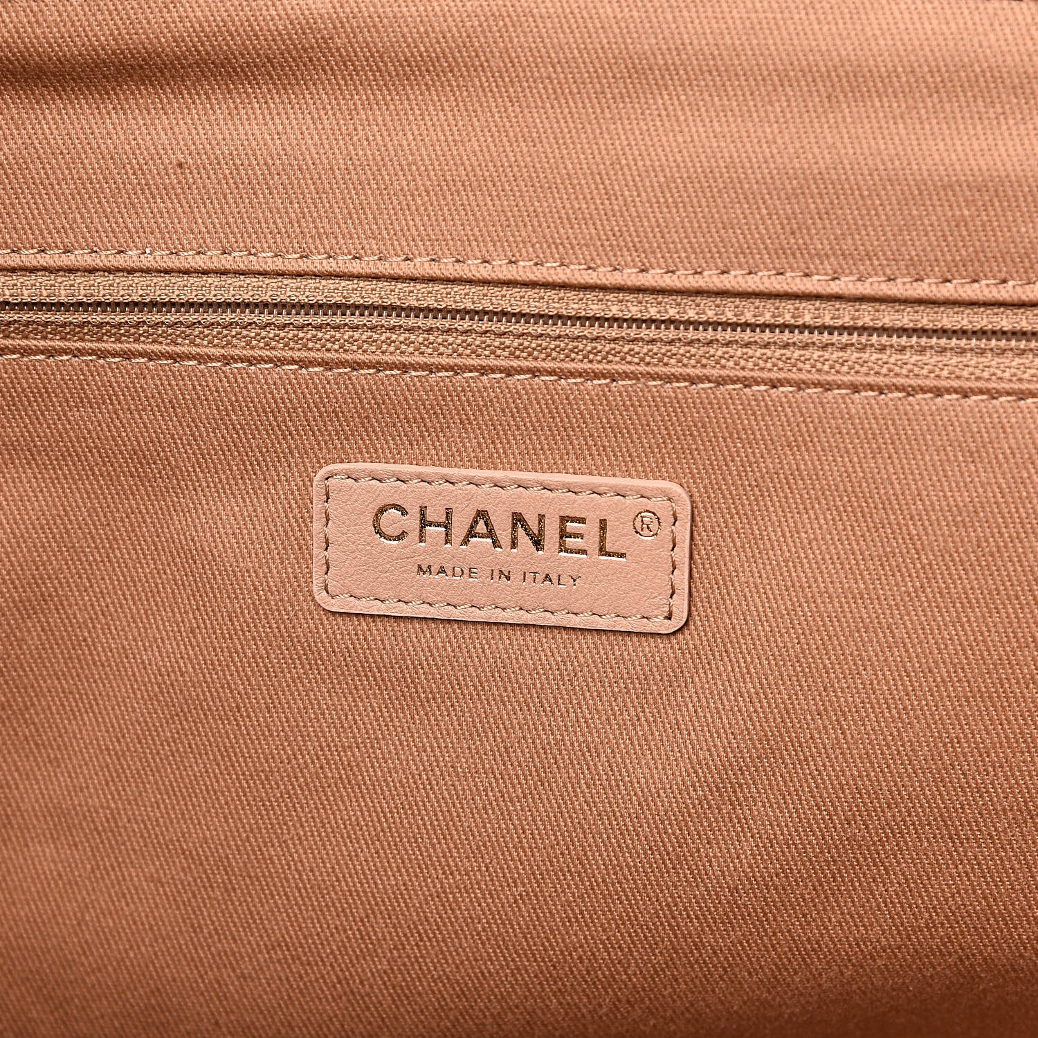 Chanel Mixed Fibers Striped Large Deauville Tote Beige 6 of 10