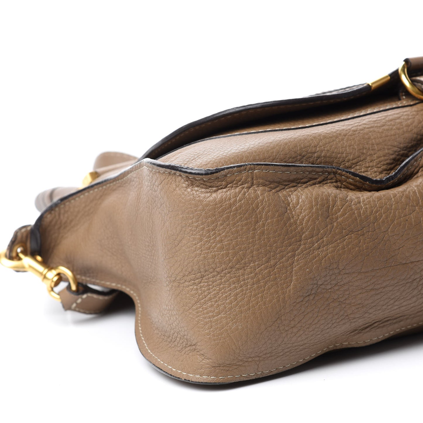 Calfskin Medium Marcie Satchel Nut