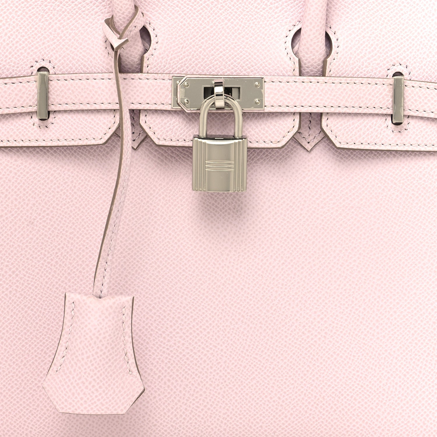 Hermes Epsom Birkin Sellier 25 Mauve Pale 8 of 11