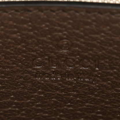 Gucci GG Supreme Monogram Textured Dollar Calfskin Small Ophidia Hobo Beige Ebony New Acero 6 of 10