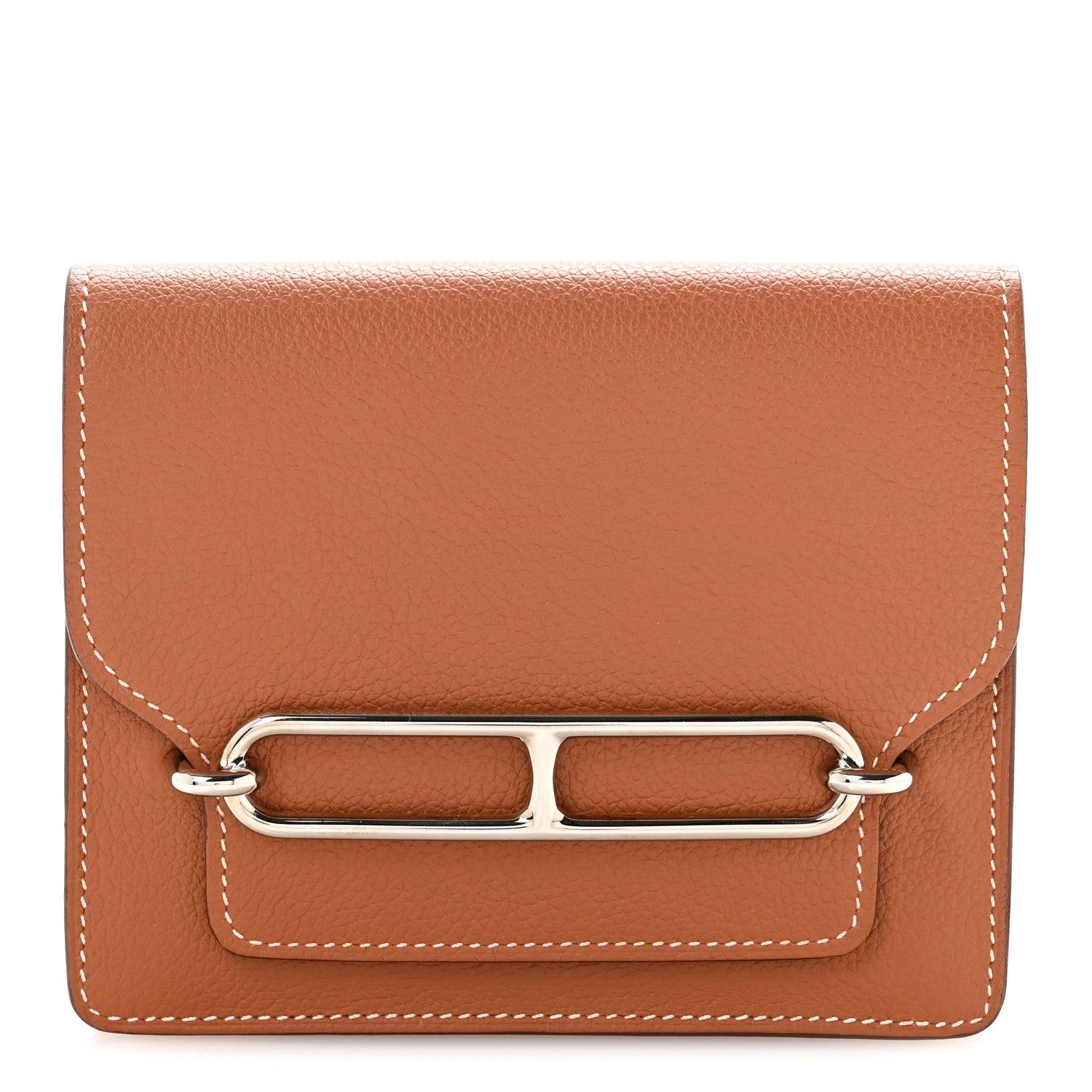 Hermes Evercolor Roulis Slim Wallet Gold 1 of 10