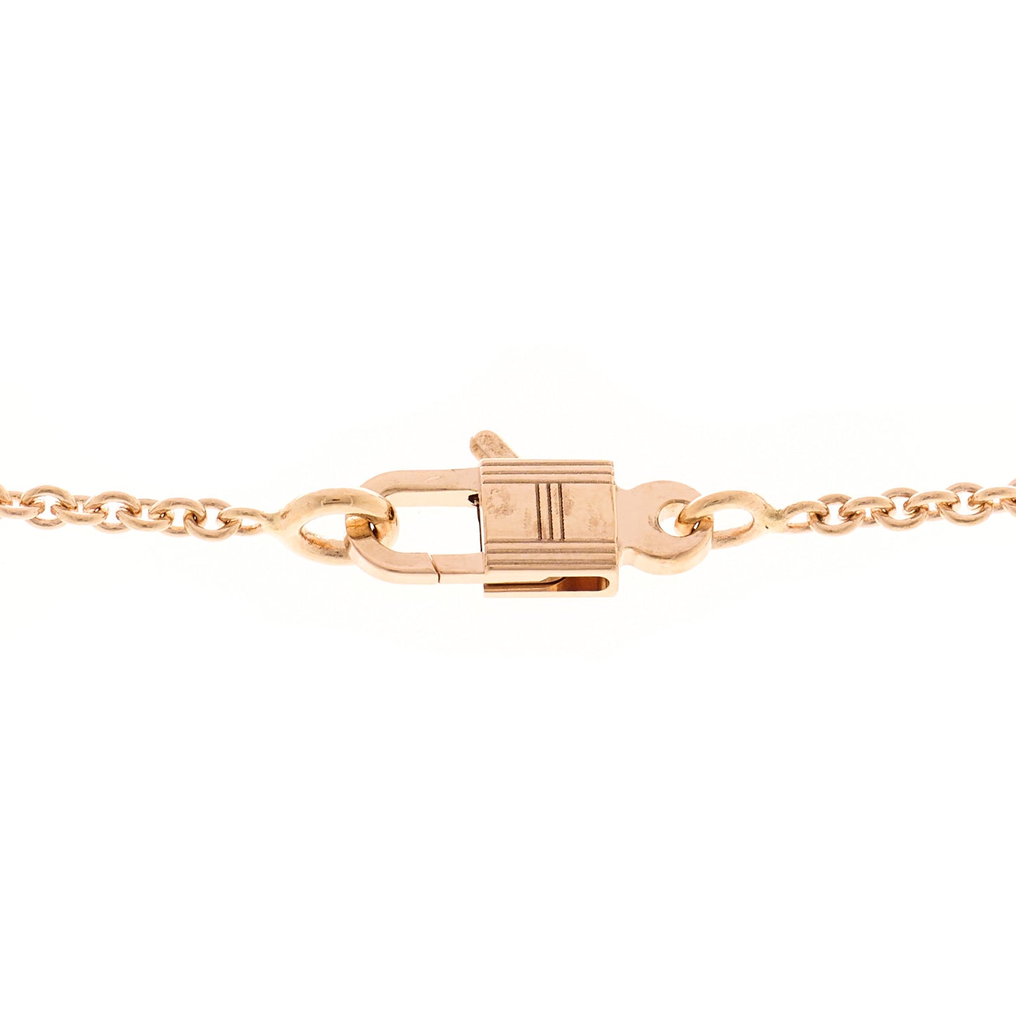 18K Rose Gold Diamond Constance Amulettes Pendant Necklace