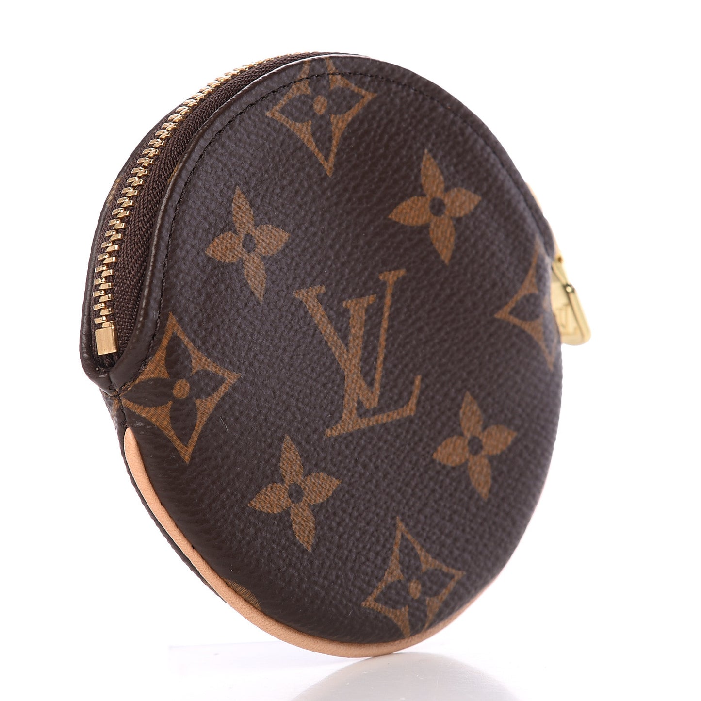 Monogram Round Coin Purse