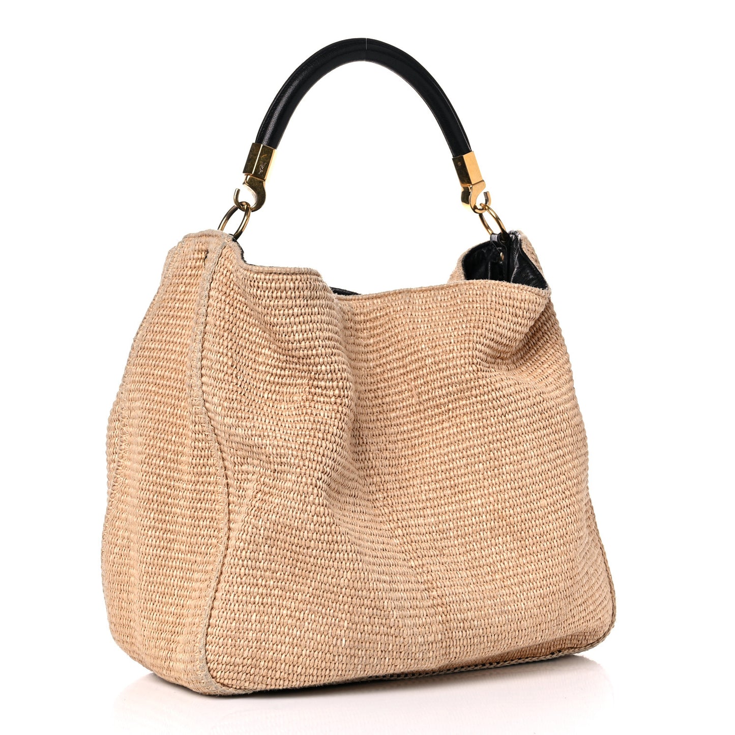 Raffia Large Roady Natural Brown