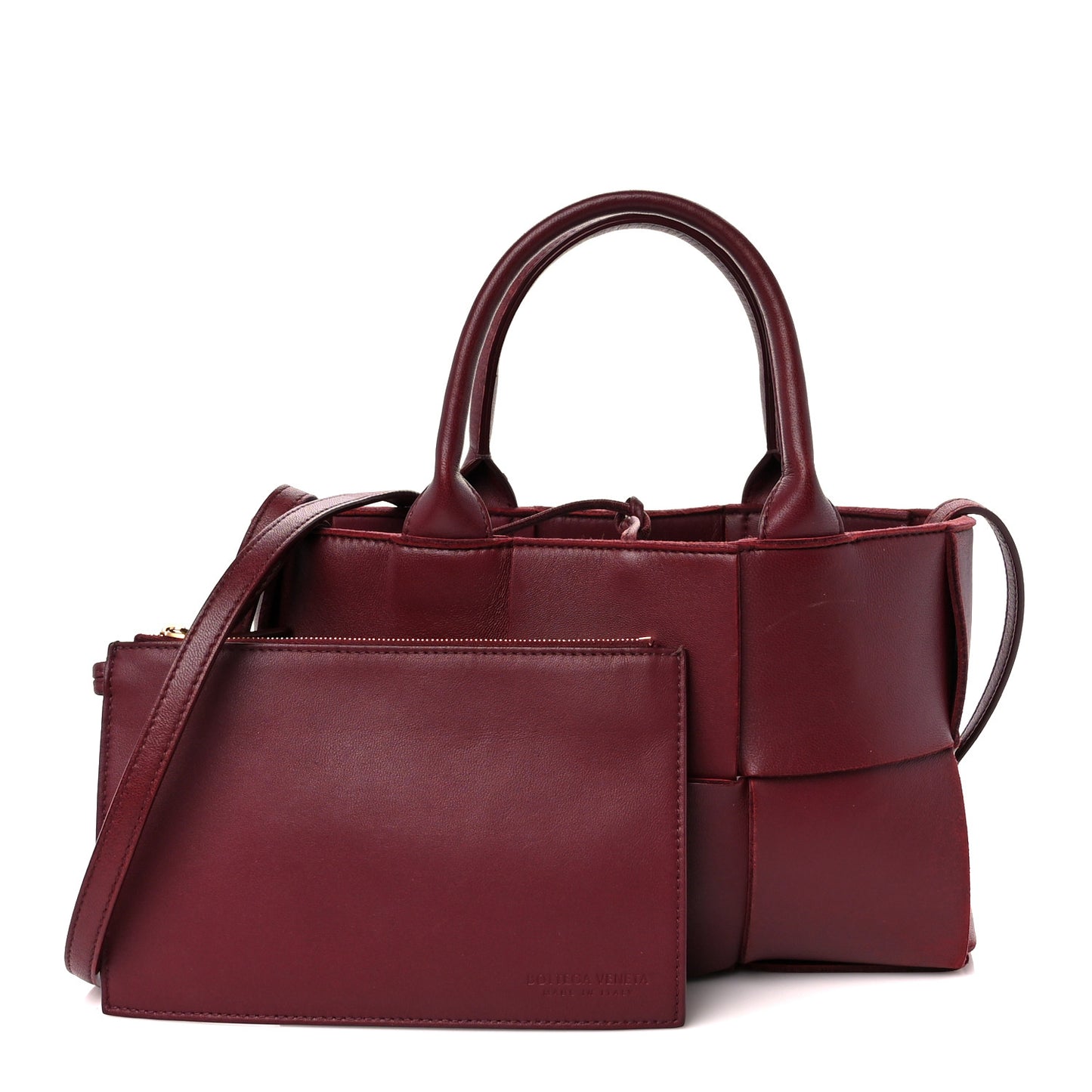 Nappa Maxi Intreccio Mini Arco Tote Barolo