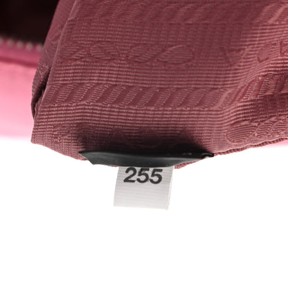 Prada Re-Nylon Saffiano Mini Re-Edition 2005 Bag Rosa 10 of 10