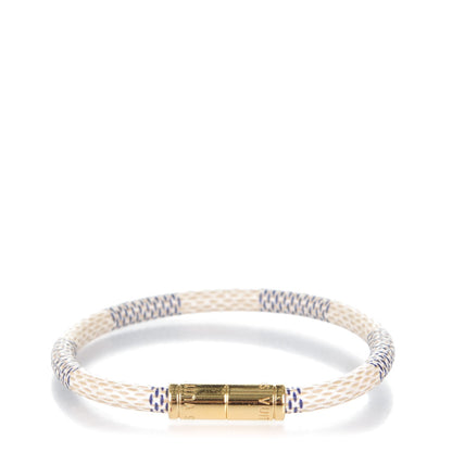 Louis Vuitton Damier Azur Keep It Bracelet 17 1 of 3