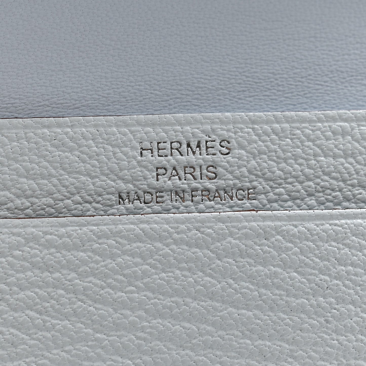 Chevre Mysore Bearn Card Holder Wallet Bleu Brume