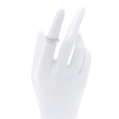 Tiffany Platinum Diamond 3mm Tiffany Forever Half Circle Band Ring 49 5 2 of 5