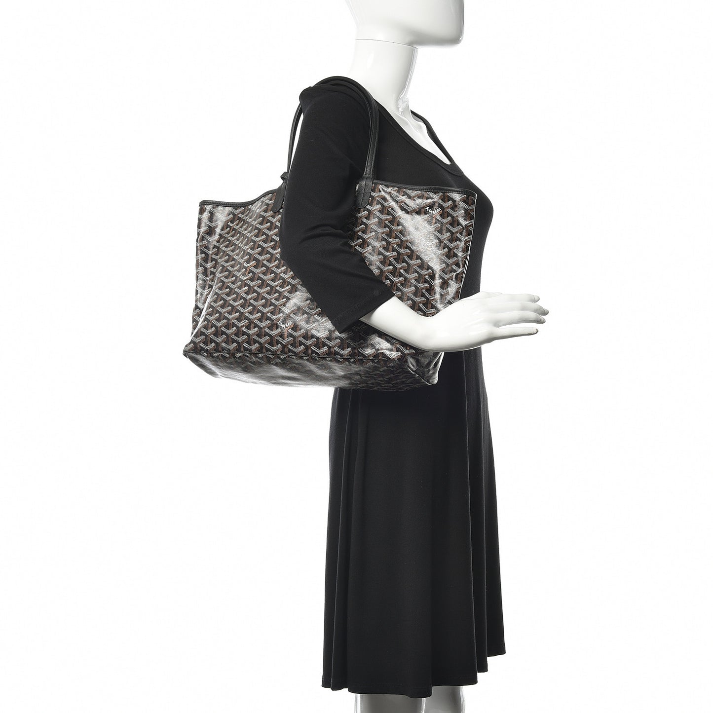 Goyardine Saint Louis PM Black