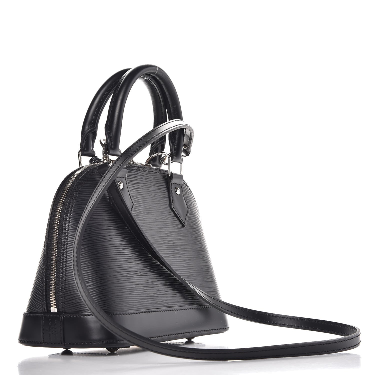 Louis Vuitton Epi Alma BB Black 3 of 8