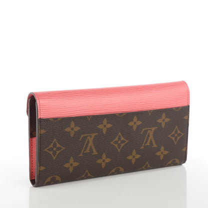Louis Vuitton Monogram Epi Marie-Lou Long Wallet Corail 3 of 7