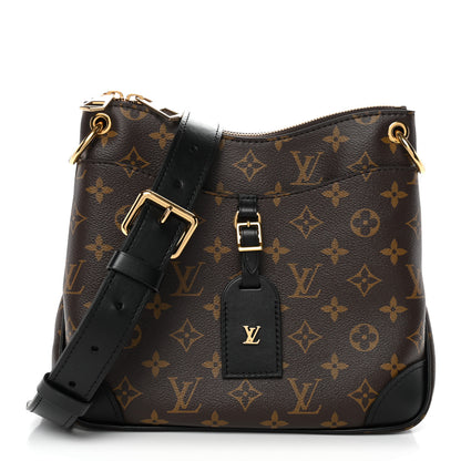Louis Vuitton Monogram Odeon PM Black 1 of 10