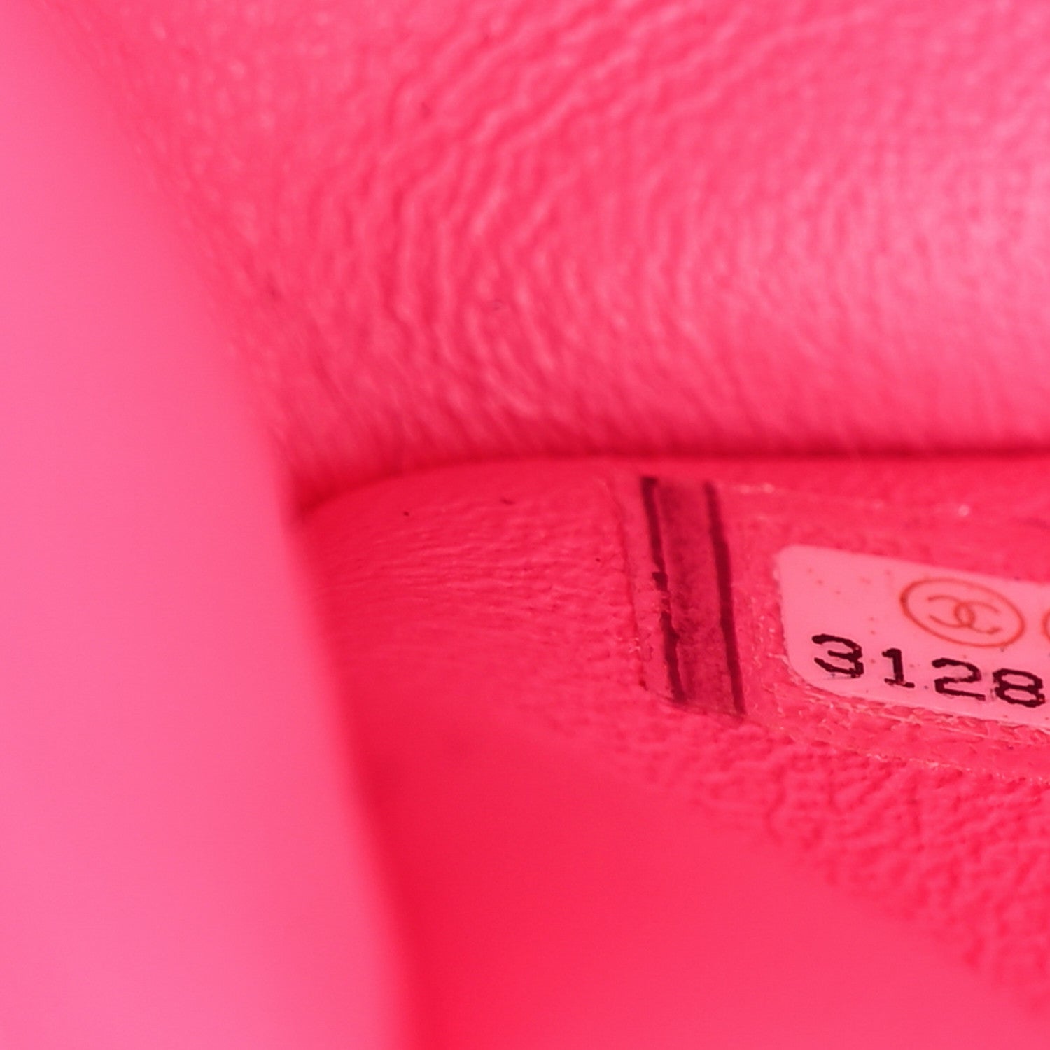 Chanel Lambskin Quilted Mini Rectangular Flap Neon Pink 6 of 11