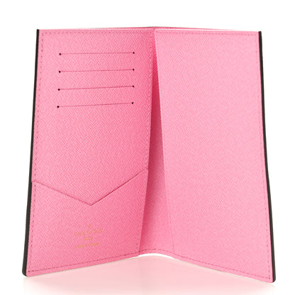 Louis Vuitton Monogram 2023 Christmas Animation Alpine Passport Cover Pink 5 of 7