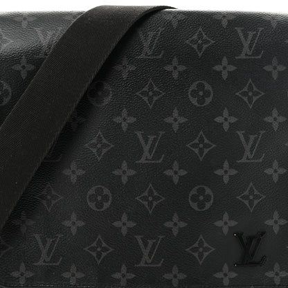 Louis Vuitton Monogram Eclipse District PM Black 8 of 12
