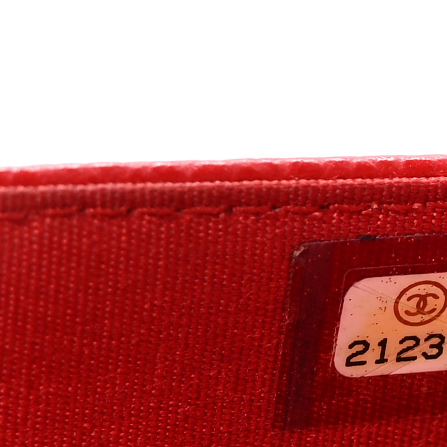 Caviar Timeless CC Wallet On Chain WOC Red