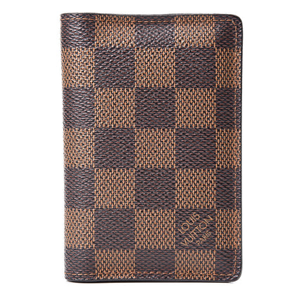 Louis Vuitton Damier Ebene Pocket Organizer NM 1 of 8