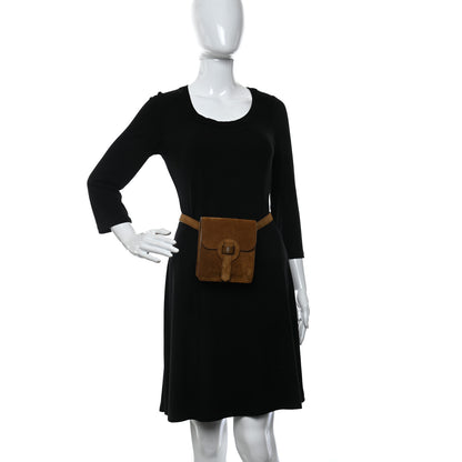 Saint Laurent Suede Calfskin Marsupio Belt Bag Land 2 of 8