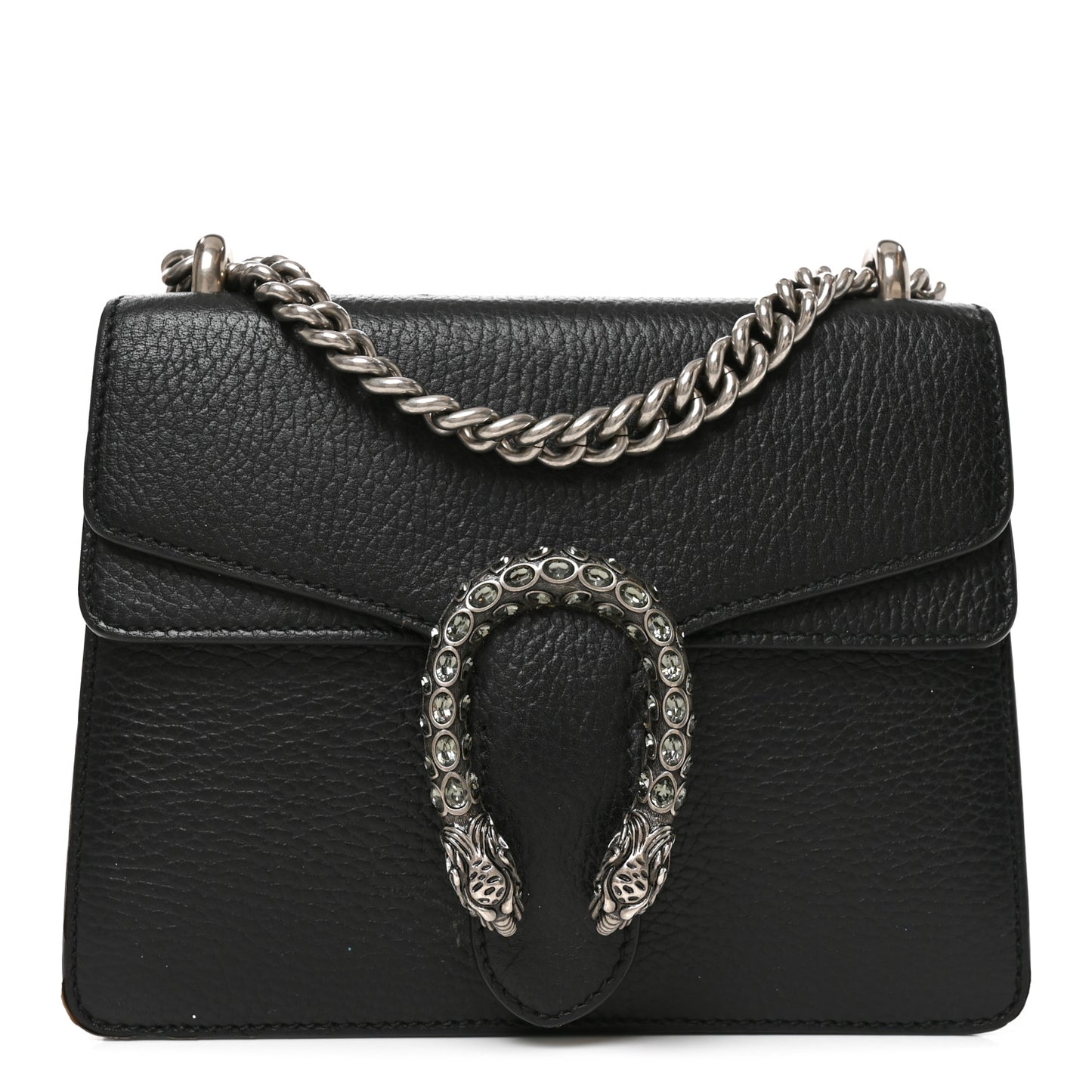 Calfskin Mini Dionysus Shoulder Bag Black