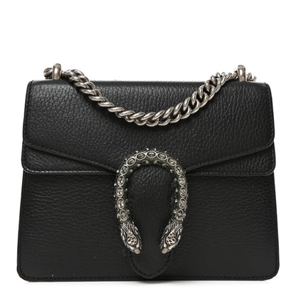 Gucci Calfskin Mini Dionysus Shoulder Bag Black 1 of 10