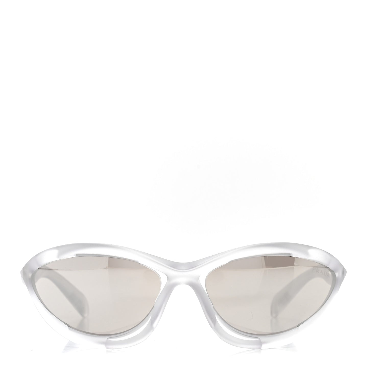 Acetate Cat Eye Sunglasses SPR A23 Frosted Crystal