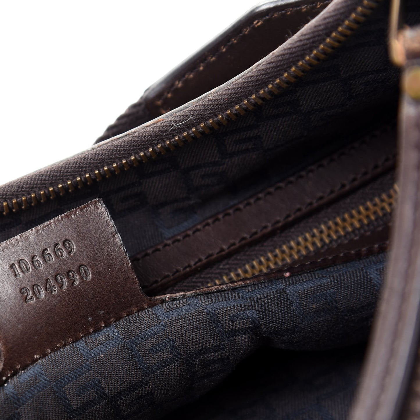Canvas Web Hobo Natural Dark Brown