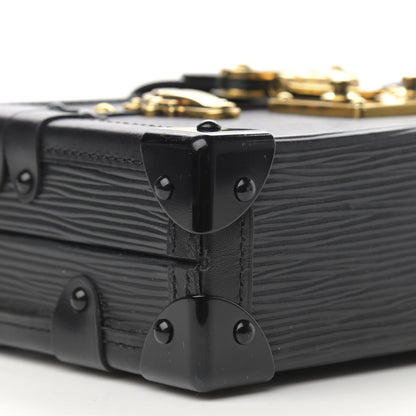 Louis Vuitton Epi Petite Malle Black 9 of 11