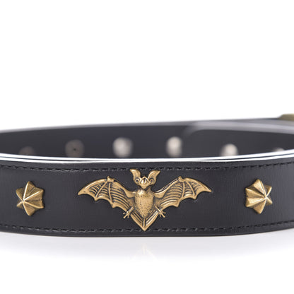 Gucci Calfskin Star Studded Torchon Double G Belt 95 38 Black 5 of 5