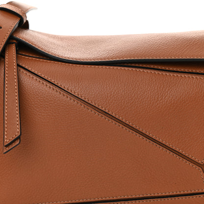 Loewe Calfskin Small Puzzle Bag Tan 7 of 9