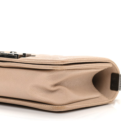 Chanel Caviar Quilted Small Boy Flap Light Beige 10 of 14