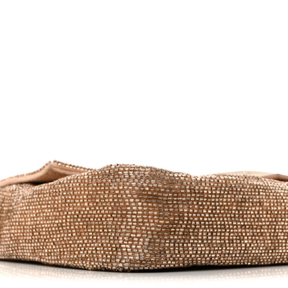 Fendi Beaded Baguette Beige 10 of 15