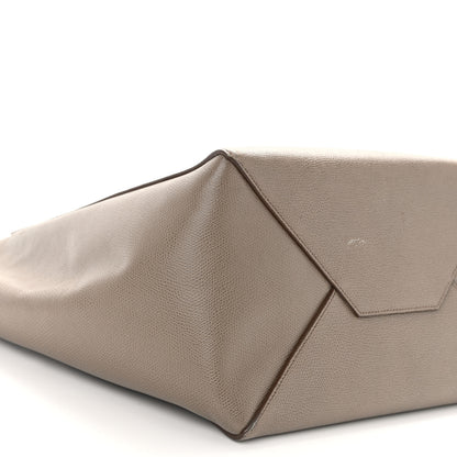 Celine Grained Calfskin Medium Horizontal Cabas Phantom Taupe 8 of 11