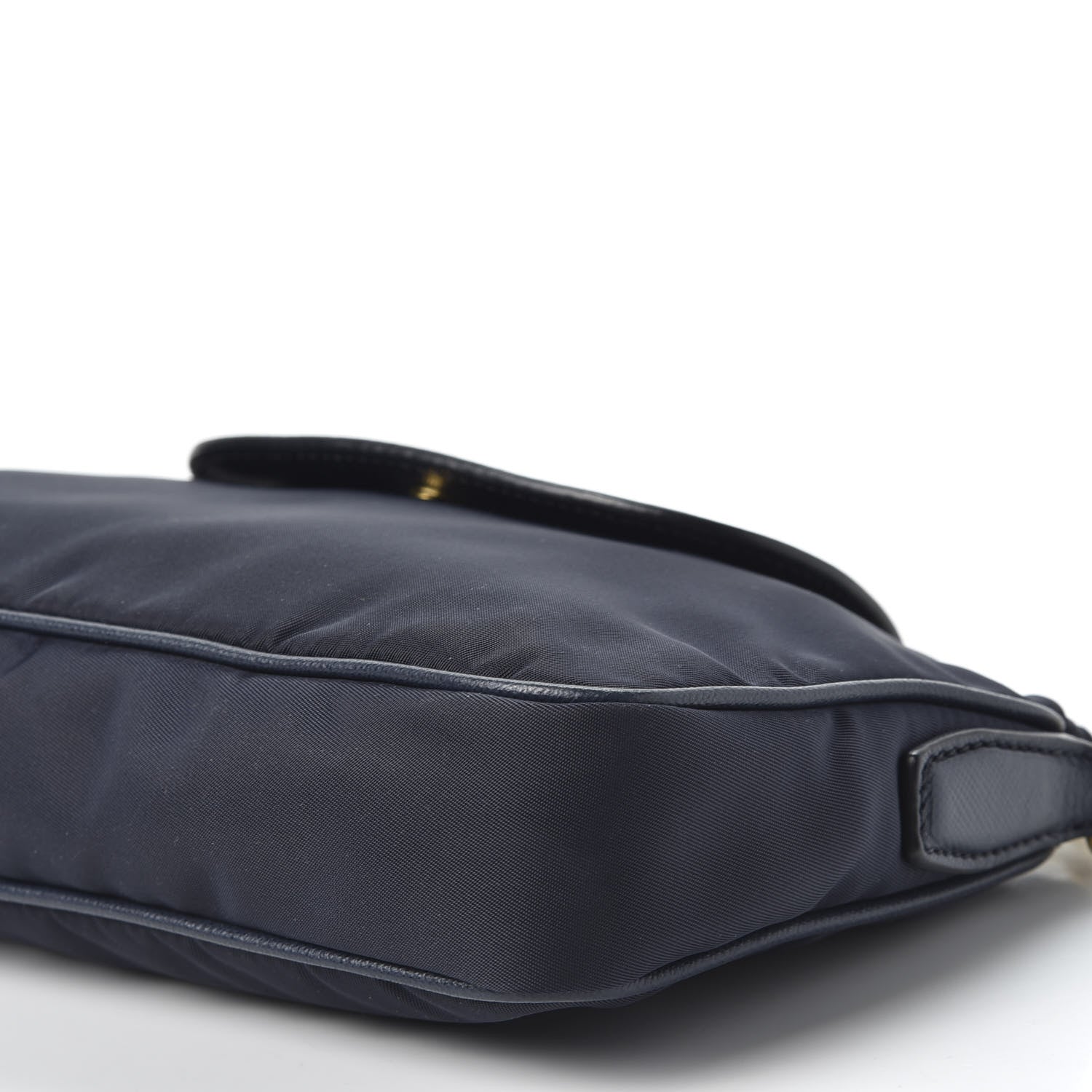 Prada Tessuto Nylon Saffiano Crossbody Bag Navy 6 of 8
