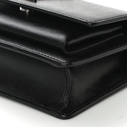 Saint Laurent Calfskin Monogram Sunset Chain Wallet Black 9 of 10