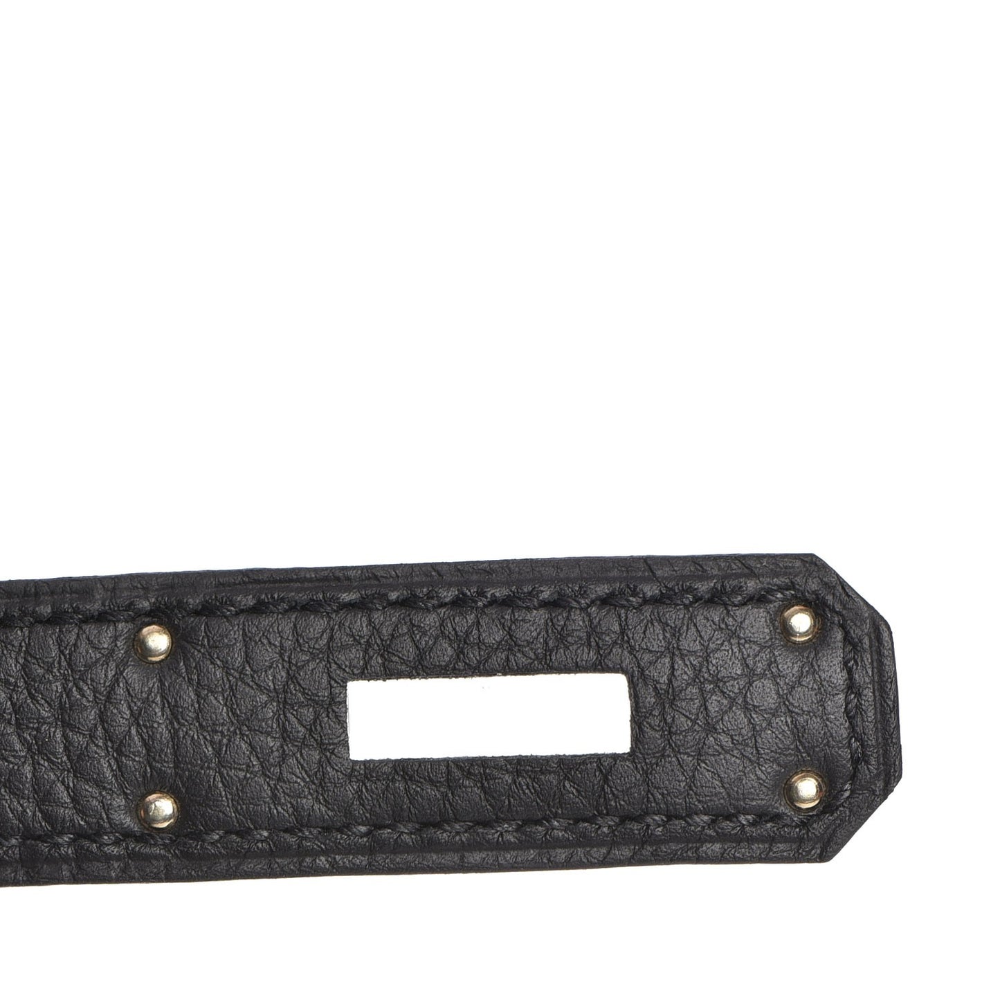 Togo Birkin 35 Black Bleu Agate