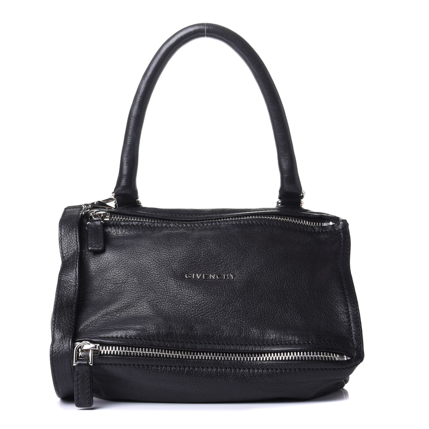 Sugar Goatskin Small Pandora Black