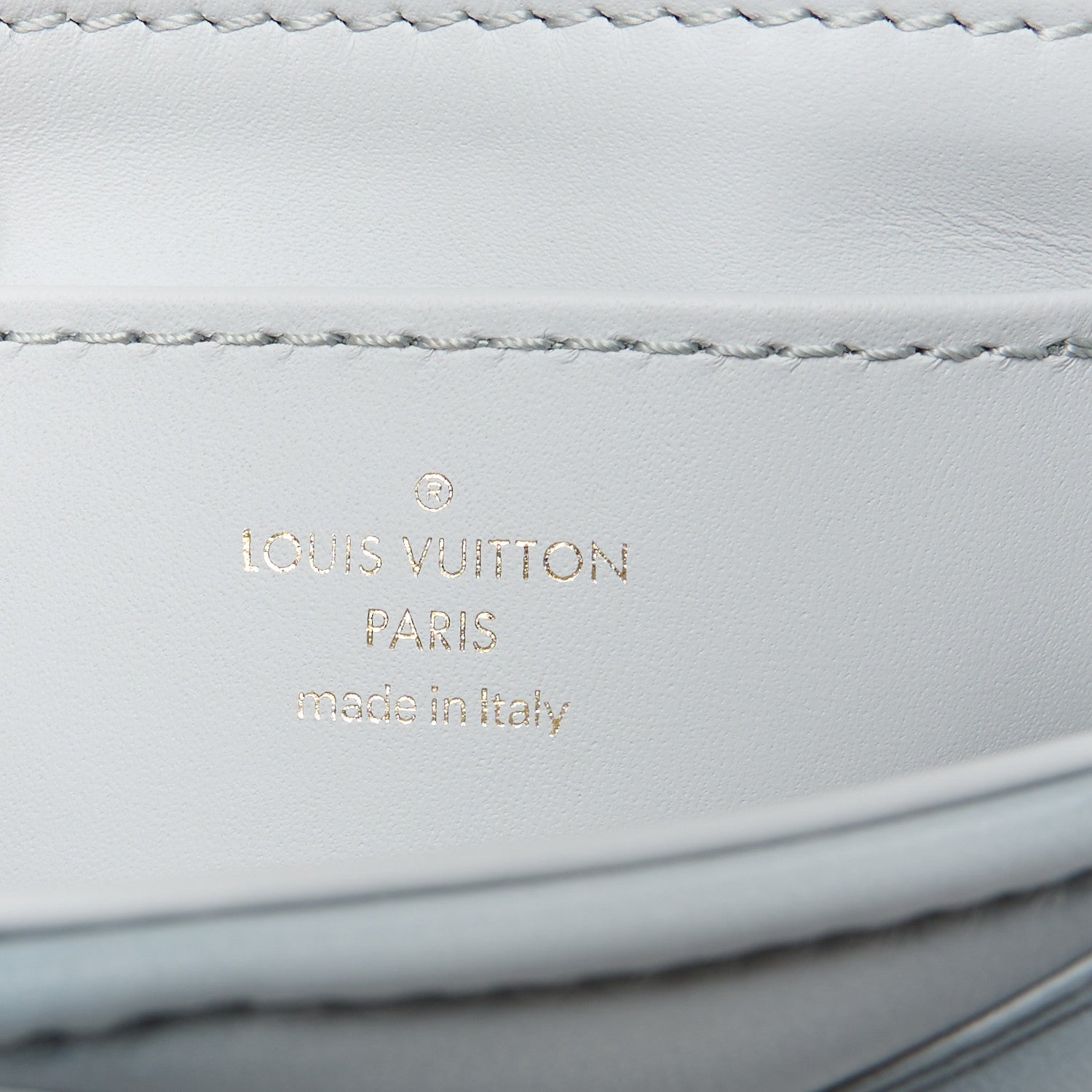 Louis Vuitton Lambskin Malletage GO-14 MM Ecume 7 of 11