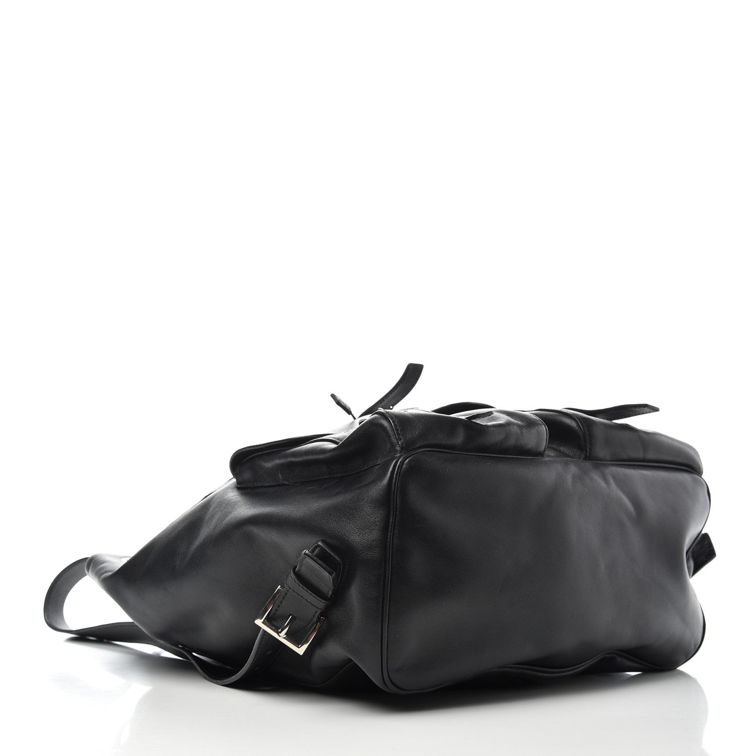 Prada Calfskin Backpack Black 4 of 9