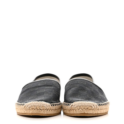Gucci Monogram Espadrilles 37 Black 3 of 9