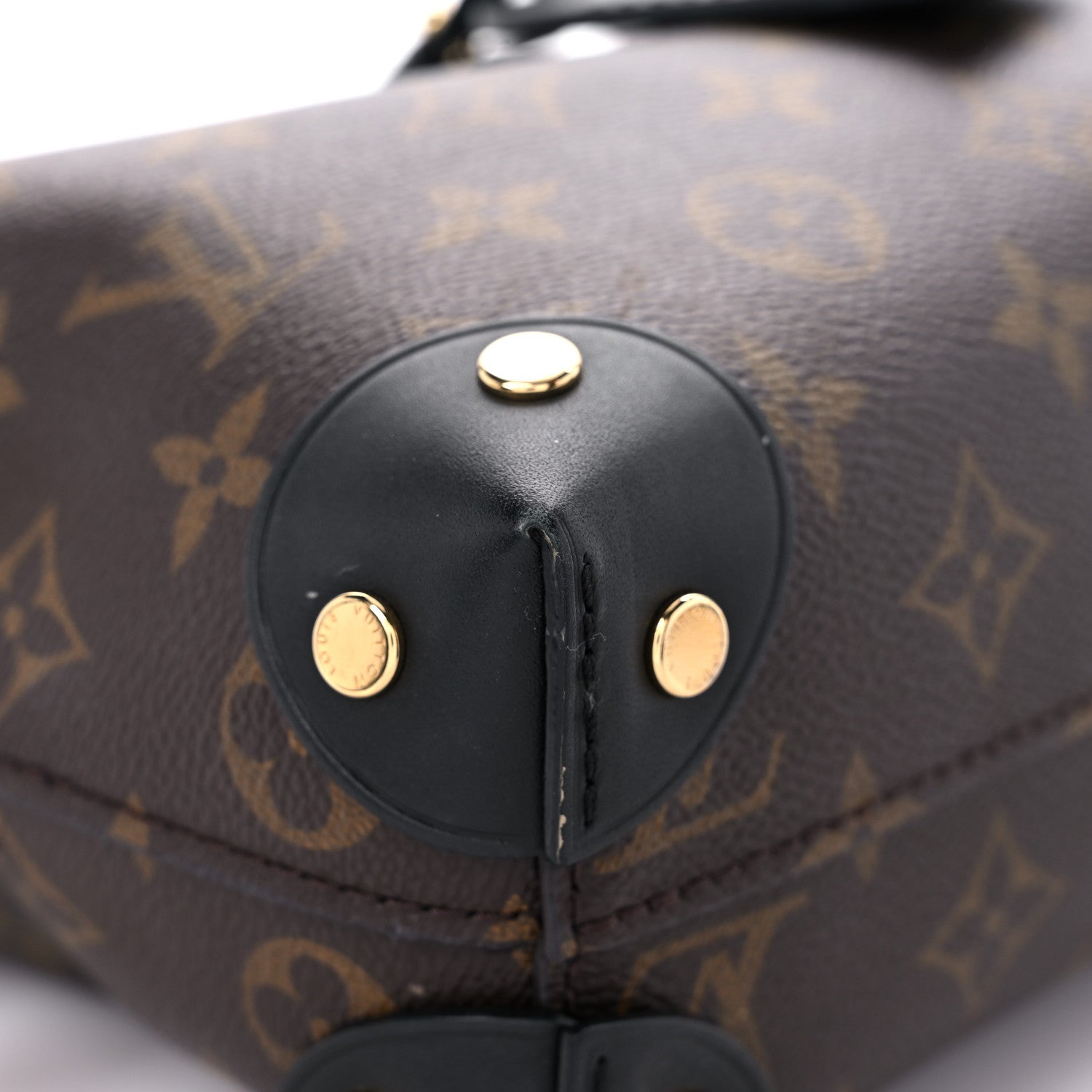 Louis Vuitton Monogram Petite Malle Souple Black 7 of 14