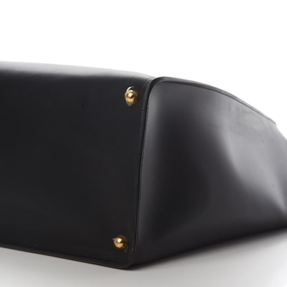 Fendi Vitello King Medium Fendi Way Tote Black 8 of 8